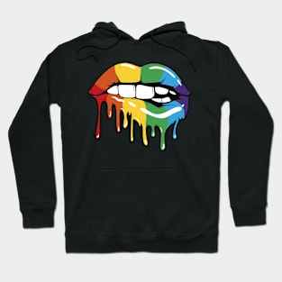 Rainbow Lips Hoodie